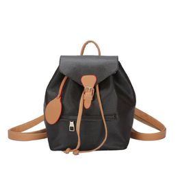 Designer Cover Backpack for Women's Backpacks Fashion String back pack Big Size women printing leathers Bag Drop240L