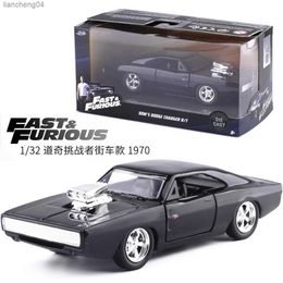 Diecast Model Cars 1 32 Jada Fast And Furious Classical Model Alloy Car DODGE Charger R T Metal Diecasts Vehicle Collection Toy For Children Gift