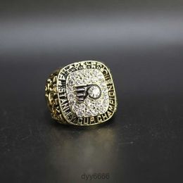 Band Rings Nhl 1975 Philadelphia Flyers Hockey Championship Ring 14wg