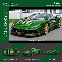 Diecast Model Cars (Pre-order) AuroraModel AM 1 64 F8 Tributo Mansory F8XX Diecast Model Car