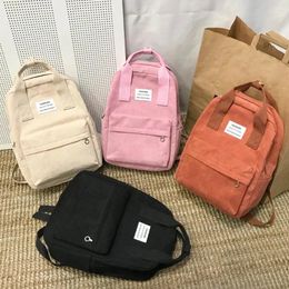 School Bags Trend Female Backpack Fashion Women College Bag Harajuku Travel Shoulder For Teenage Girls Mochilas