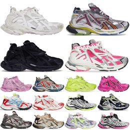 Schuhe Track Designer Runners Schuhe 7.0 Männer Frauen Mehrfarbig Schwarz Weiß Blau Orange Fuchsia Rosa Schwarz Yeelow Herrenschuhe Ancien Trainer Große Größe 36 ~ 46 Turnschuhe