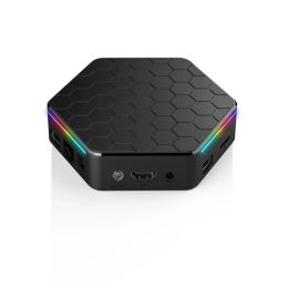 T95Z Plus Android 12 TV BOX RGB Light 6K Ultra HD Wifi6 4GB 32GB 64GB Allwinner H618 Quad Core BT HDR 10 Set top Box ZZ