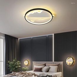 Chandeliers Simple Modern Led Ceiling Lamp Living Room Bedroom Study Dining Home Indoor Lighting Decorative Brightnes Dimmable