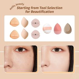 9PCS Makeup Tool Set Giant Puff Women Cosmetic Concealer Powder Blush Soft Fluffy Blending Beauty Tools 240220