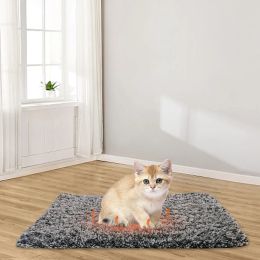 Mats Cat Warmer Mat SelfHeating Warm Thermal Pet Pad Comfortable Pet Sleeping Mat Soft Thickened Blanket Pad for Indoor Outdoor Pets