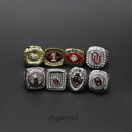 OMXD Band Rings 8 Oklahoma State University Pacesetter Peach Bowl Ncaa University Championship Ring Set Tlni