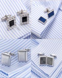 Shirt Cufflink For Mens Enamel Retro Jewelry Cuff Link Male Button Luxury Wedding French Shirt Cuffs Gifts Whole4056518