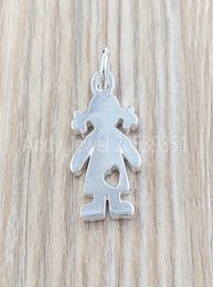 Sweet Dolls Pendant Authentic 925 Sterling Silver pendants Silver Fits European bear Jewellery Style Gift Andy Jewel 4159045505196075