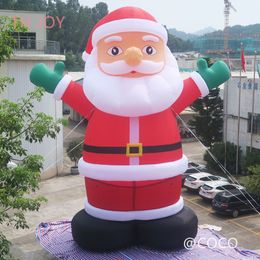 free shipment outdoor activities 20ft/26ft/33ft high giant inflatable santa claus outdoor advertising christmas old man cartoon for sale-