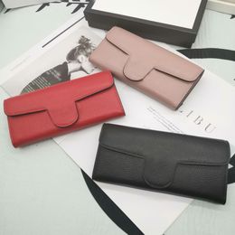Fashion G Designers WALLET Womens Genuine leather Wallets Tops Quality Italian style Coin Purse bags Card Holder Clutch With Box D198Q