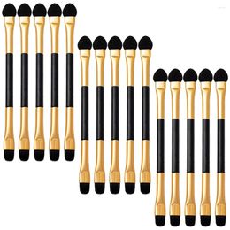 Makeup Brushes 15 Pcs Eye Shadow Brush Applicator Eyeshadow Sticks For Double Sided Plastic Applicators