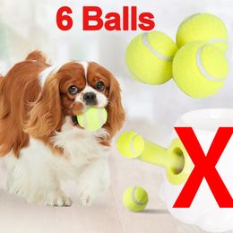 5cm Dog Pet Tennis Interactive Toy Chew Ball Throwing High Bouncy Kids For Supplies Puppy Accesorios 240220