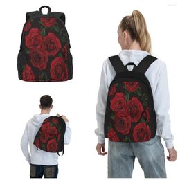Backpack Rose Flowers Unleash Your Creativity With Our Customizable Options Computer Bag Lightweight Casual Travel Bookbag