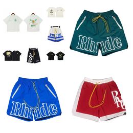 tshirts shirts for women graphic vintage cotton plus size designer Quick Dry Crew Neck Europe America Men sweatpants rhude swim shorts casual tshorts swim Shorts