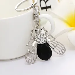 Keychains Flies Key Chain And Ring Clip Keyring Male Female Souvenir Gift Bag Pendant Carysk010