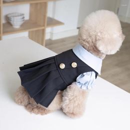 Dog Apparel Winter Clothes Dress Shirt Cat Puppy Costume Small Clothing Skirt Yorkie Pomeranian Maltese Bichon Poodle Pet