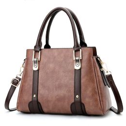 HBP Ladies HandBags Purses Women Totes Bags CrossbodyBags Leather Handbag Purese Female Bolsa Coffee Color255z