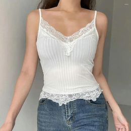Camisoles & Tanks Sling Tank Top Sleeveless Breathable Casual Wear Summer Sexy Vest Shirt For Spring