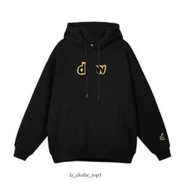 Drews Smiley Face Yellow Man Retro Draw Hoodie Letters Print Sweatshirt Women's Tshirt Spring Trend Long Sleeve Top High Street Drews House 866