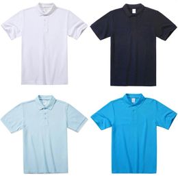 Men's Polos Breathable Polo Shirt Casual Summer Fashion Brand Clothing Business T-shirt Top