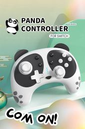 Gamepads Switch Controller Panda Wireless Gamepad For Bluetooth Video Game USB Joystick NS Pro Controller For Nintendo Switch Windows PC