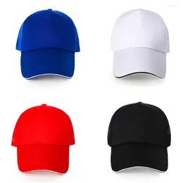 Ball Caps 2024 Summer Breathable Mesh Cap Sun Fashion All-match Baseball For Men Outdoor Camping Hiking Hip Hop Hats Drop