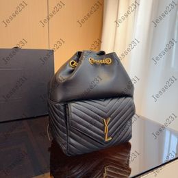 10A Designer Backpack Women Backpacks Fashion Shoulder Bags Leather Bucket Bag Lady Handbag Travel Drawstring Crossbody Chains Adjustable Straps 24*29cm