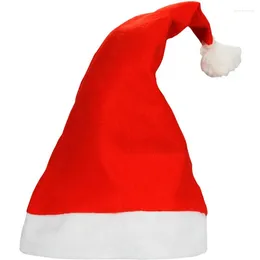 Berets Year Adult And Children Christmas Hat Caps Santa Claus Father Xmas Cap Decoration Gift High Quality Kids