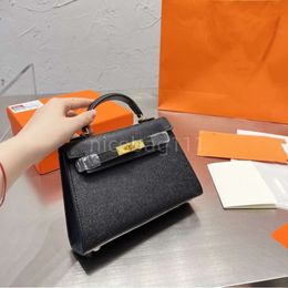Designer Bag Luxurys Womens Designers Bags 20cm Handbags Purses Shoulder Bags Gold Silver Hardware Cowhide Genuine Leather Handbag Fashion Tote