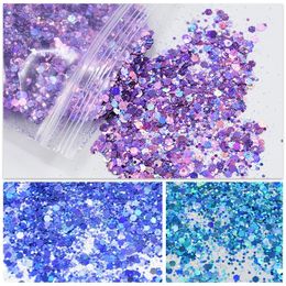 500g1kg Bag Shiny Glitter Powder Sparkles Matte Nail Sequins Paillettes Art Decorations Flake Manicure FT4 240219