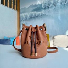 The Bucket bag for woman Black red green pink brown Shoulder Handbags 26cm tote bags MJ Designer Fashion Famous Cross Body women t332E