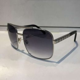 Mens Vintage Attitude Sunglasses Silver Grey Shades Pilot Sunglasses Eyewear new with box291C