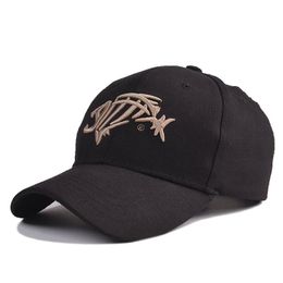 Ball Caps 2021 Fishing Cap Baseball For Men Sunshade Sun Fish Bone Embroidered Hook High Quality Hats Dad Hat G.Loomis Drop Delivery Dhgmh