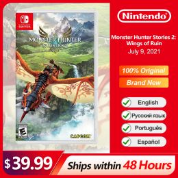 Offerte Monster Hunter Stories 2 Wings of Ruin Offerte di giochi per Nintendo Switch Carte da gioco fisiche originali al 100% Genere Avventura per Switch