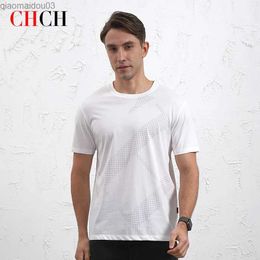 Erkek Tişörtler Chch Moda Baskı T-Shirts Mens T-Shirt 2023 Yaz Kırtan