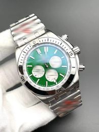 U1 Top-grade AAA Bretiling Luxury Watch New Style Fashion OM Watch 42mm Men Stainless Steel Strap Quartz Movement Watches Montre De Luxe Wristwatch
