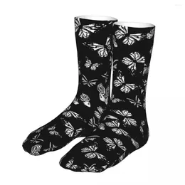 Men's Socks Butterfly Men Women Polyester Fashion High Quality Spring Summer Autumn Winter Gifts