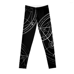 Active Pants Human Transmutation Circle - Chalk Leggings Sweatpants Sports Female Fitness's Gym Clothes Women's Trousers Womens