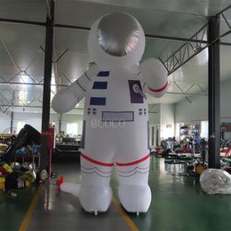 outdoor activities Custom made 8mH (26ft) With blower giant inflatable led light astronaut giant inflatable spaceman balloon for advertising