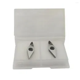 2pcs VCGT160408 PCD Polycrystalline Diamond Blade Inserts Internal Turning Tool CNC Lathe Cutter Accessories