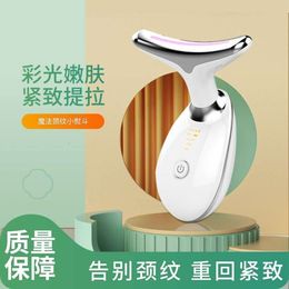 Neck Beauty Instrument, Beauty Instrument for Household Use, Facial Lifting and Tightening, Light Neck Massage Instrument, Facial Import Instrument, Fully