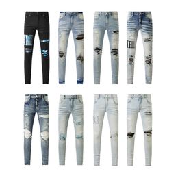 AM JEANS designer jeans men jeans street hiphop jeans slim fit jeans high quality jeans mens trousers straight loose motorcycle pants casual pants jeans for mens drip