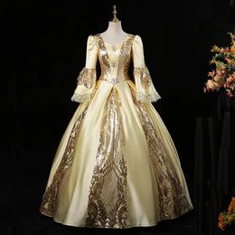 Mediaeval Renaissance 18th Century Costume Women Gothic Victorian Dress Historical Period Ball Gown Reenactment Theatre Clothing 240220