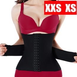 XXS XS Corrective Underwear Slimming Body Shaper Waist Trainer Women Weight Loss Strap Shapewear Tummy Control Belt Fajas Corset 240220