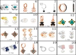 2020 100 925 Sterling Silver Bear Stud Earrings Classic Pierced Stud Earrings Jewelry Manufacturers Whole 127302377