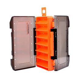 Accessories 1PCS Fishing Box 14 Compartments Organisation Multi Functional Outdoor Portable Double Sided Lures Fishbait Fishing Tackle Box