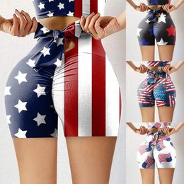 Women's Pants Fitness Athletic Workout American Sports Flag Yoga Leggings Dress Dressy Dresses