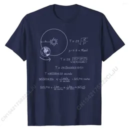 Men's T Shirts Shirt Do The Math T-Shirt Cotton Custom Casual Men