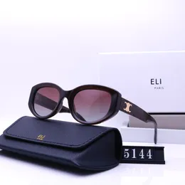 Brand Sunglasses designer sunglasses high quality luxury sunglasses for women letter UV400 Oval design travel sand strand sunglasses gift box 4 styles very nice